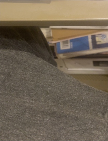 GREY / OLIVE 8' X 10' Back Stain Rug, Reduced Price 1172661117 HIM413D-8 — front