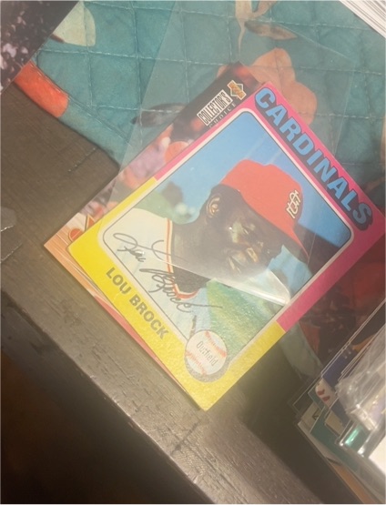 1975 Topps #580 Lou Brock — front
