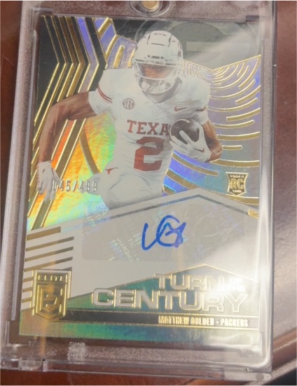 2025 Panini Donruss Elite Turn of the Century #Turn of the Century Matthew Golden — front