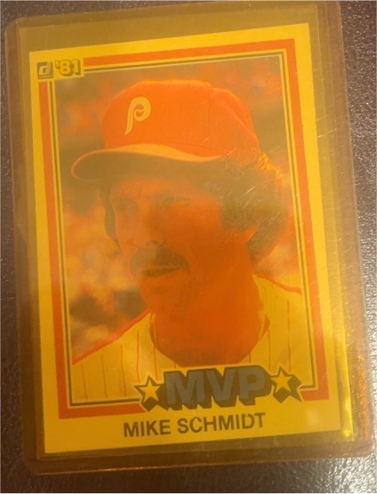 1981 Donruss #590 Mike Schmidt — front