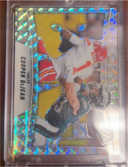 2025 Panini Mosaic #9 Cooper DeJean Bang! — front