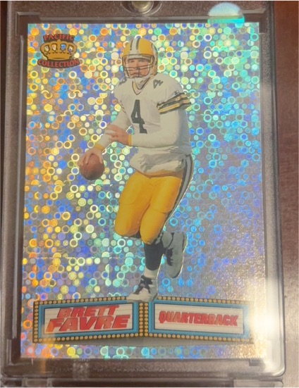 1994 Pacific Crown Collection Marquee Prisms #12 Brett Favre — front