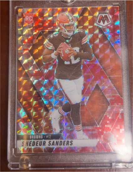 2025 Panini Mosaic #12 Shedeur Sanders — front