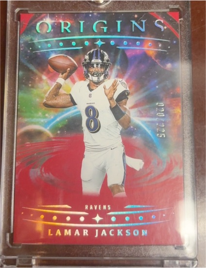2025 Panini Origins #69 Lamar Jackson — front