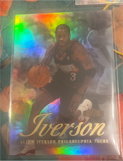 1999-00 Flair Showcase #67 Allen Iverson Philadelphia 76ers — front