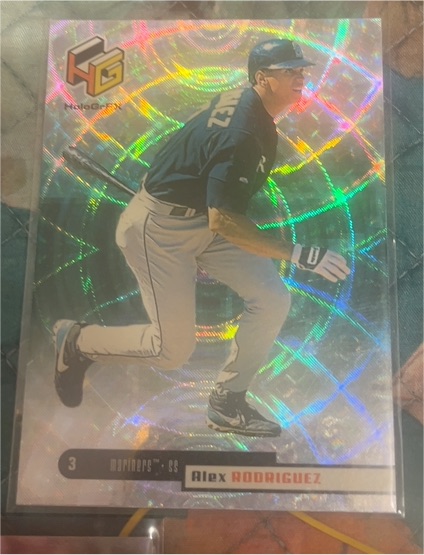 1999 Upper Deck HoloGrFX #54 Alex Rodriguez — front
