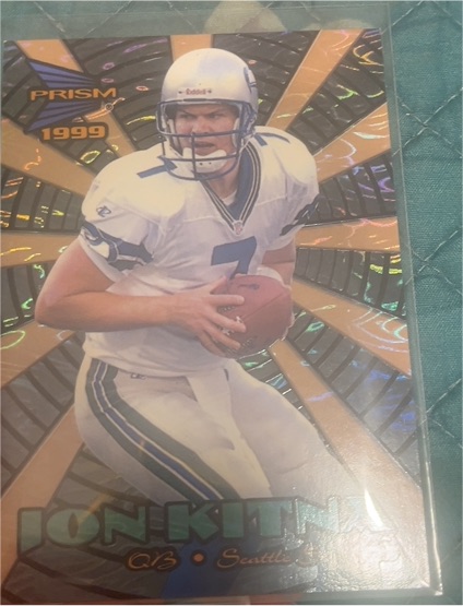 1999 Prism Jon Kitna Seattle Seahawks — front