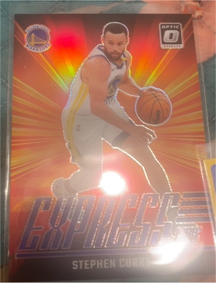 2024-25 Donruss Optic #13 Stephen Curry Express Lane — front