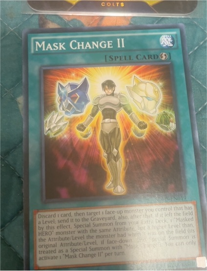Yu-Gi-Oh! Mask Change II SDHS-EN019 — front