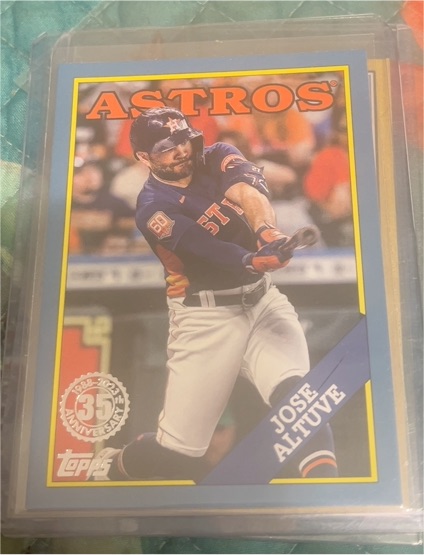 2023 Topps Series 1 1988 Topps #T88-76 Jose Altuve — front