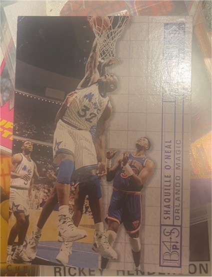 1994-95 Upper Deck Collector's Choice #390 Shaquille O'Neal Orlando Magic — front