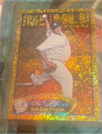 2012 Topps #607 C.C. Sabathia — front