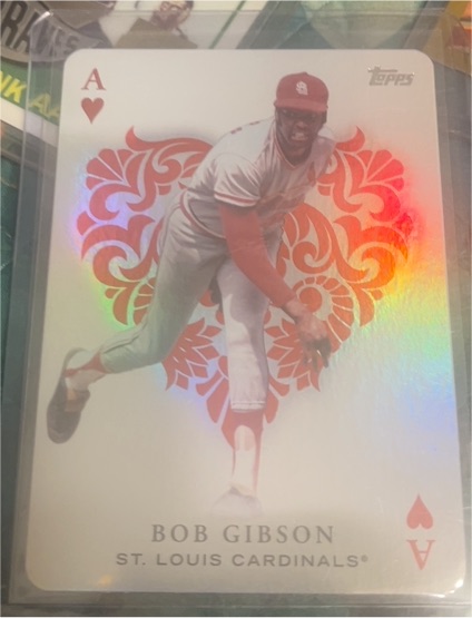 2023 Topps Series 1 All Aces #AA-2 Bob Gibson — front