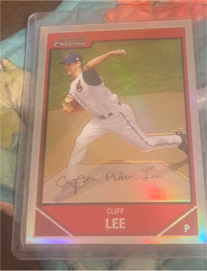 2007 Bowman Chrome #86 Cliff Lee — front