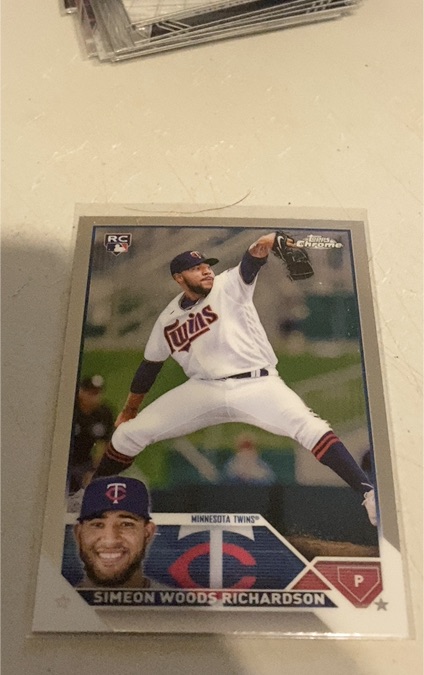 2023 Topps Chrome #173 Simeon Woods Richardson — front