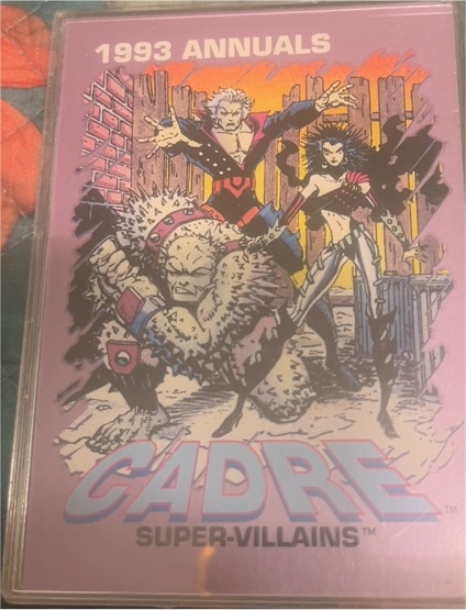 1993 Marvel Annuals #5 Cadre — front