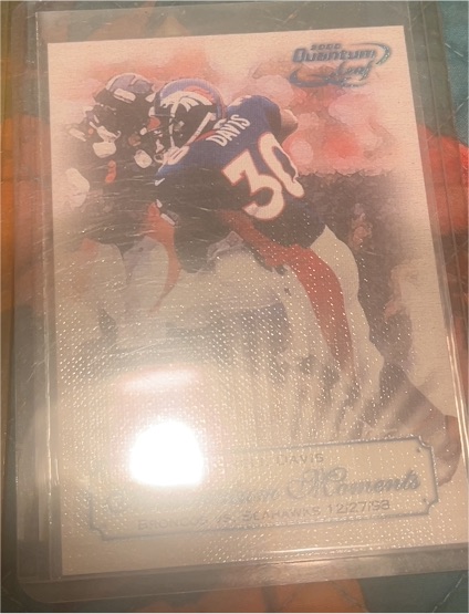 2000 Donruss Quantum #1227 Terrell Davis — front