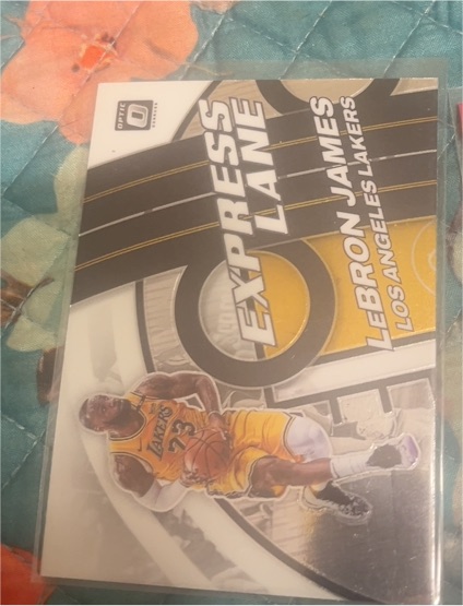 2021-22 Donruss Optic #6 LeBron James Express Lane — front
