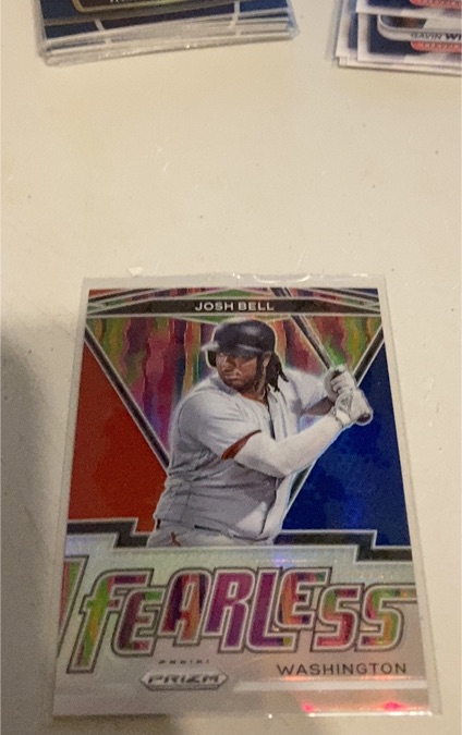 2021 Panini Prizm #FR-19 Josh Bell Fearless — front