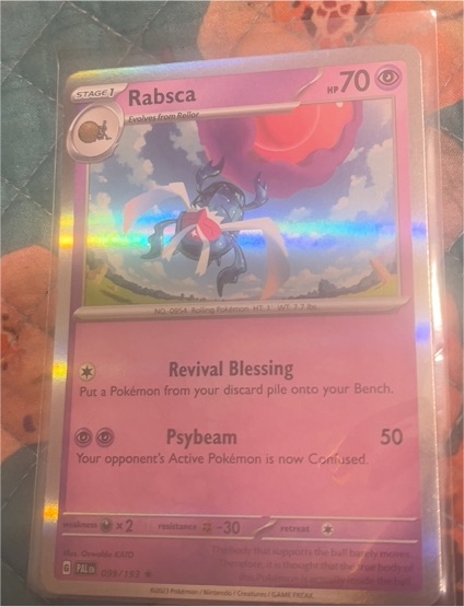 2023 Pokémon Paldea Evolved #099 Rabsca — front