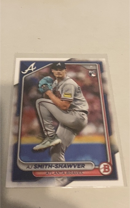 2024 Bowman #63 AJ Smith-Shawver — front