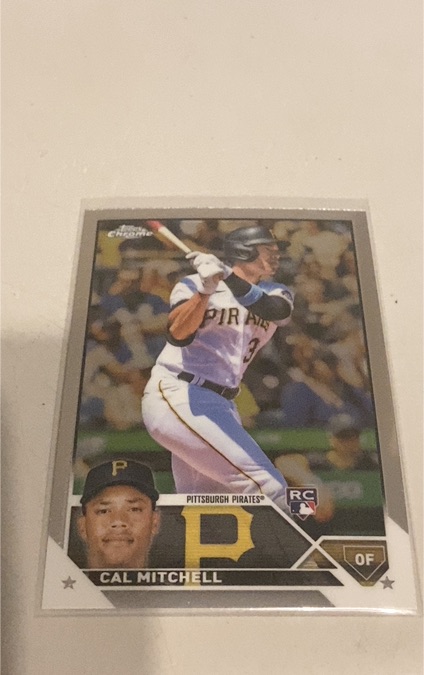 2023 Topps Chrome #108 Cal Mitchell — front