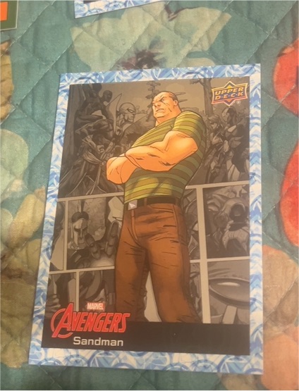 2024 Upper Deck Marvel Avengers #62 Sandman — front