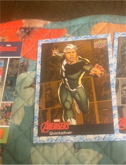 2024 Upper Deck Marvel Avengers Quicksilver — front