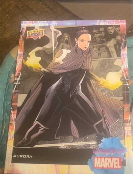 2024 Upper Deck Women of Marvel #44 Aurora — front