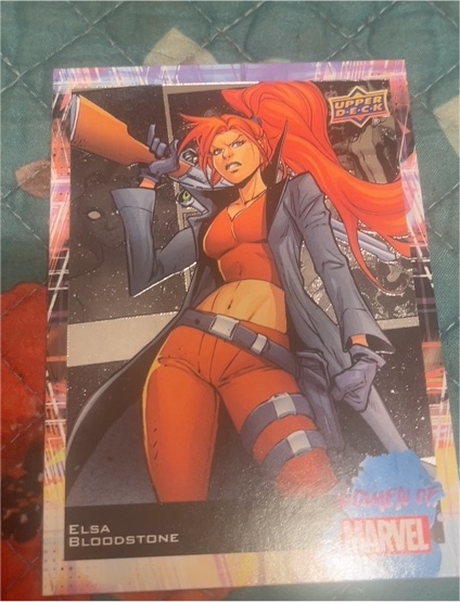 2024 Upper Deck Women of Marvel #40 Elsa Bloodstone — front