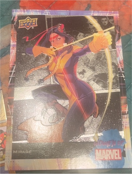 2024 Upper Deck Women of Marvel #43 Mirage — front