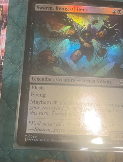 2025 Marvel's Spider-Man Swarm, Being of Bees Expansion/Common #69 — front