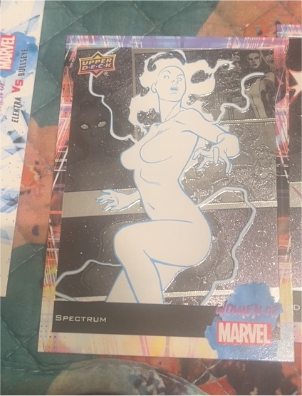 2024 Upper Deck Women of Marvel #39 Spectrum — front