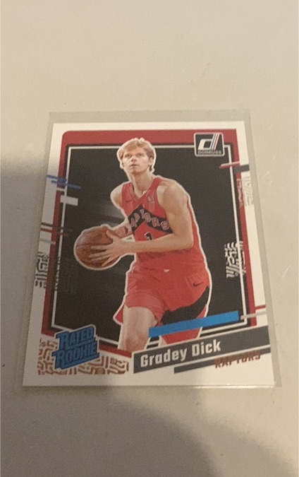 2023-24 Donruss #247 Gradey Dick — front