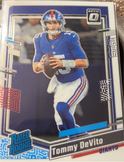 2023 Donruss Optic #280 Tommy DeVito — front