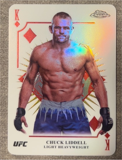 2024 Topps Chrome UFC #KAQ-9 Chuck Liddell — front