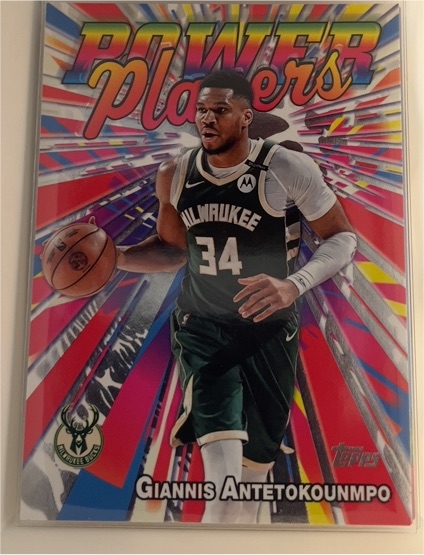 2025-26 Topps Power Players #PP-1 Giannis Antetokounmpo — front