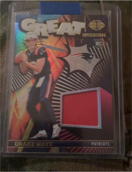 2024 Panini Illusions - Great Expectations #GE-DME Drake Maye — front