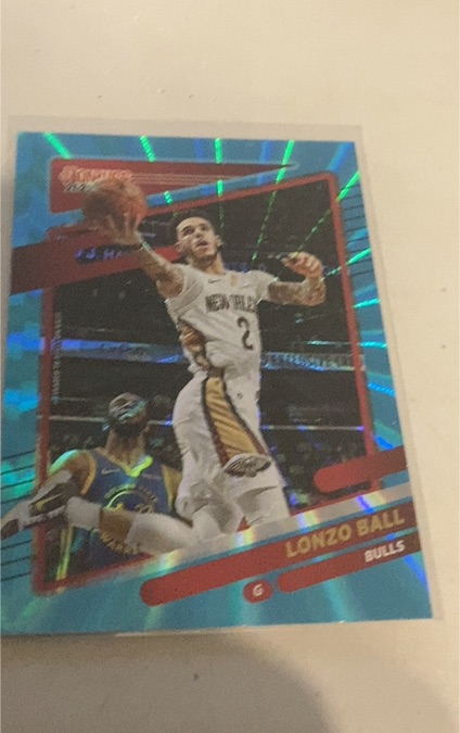 2021-22 Donruss #79 Lonzo Ball — front