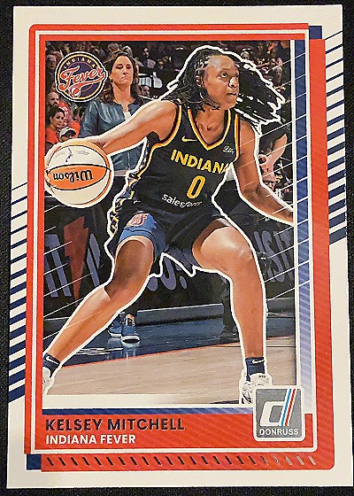 2025 Donruss WNBA #19 Kelsey Mitchell — front