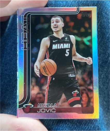 2025-26 Topps Flagship #76 Nikola Jović — front