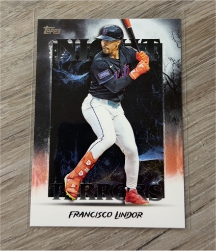 2025 Topps Update #NT-18 Francisco Lindor — front