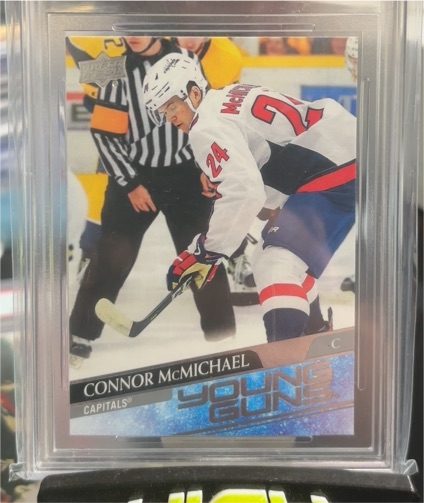 2020-21 Upper Deck #234 Connor McMichael Young Guns Rookie Washington Capitals — front