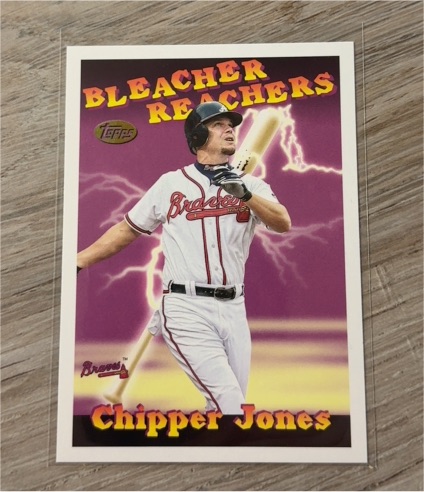 2025 Topps Update #BR-20 Chipper Jones Bleacher Reachers — front