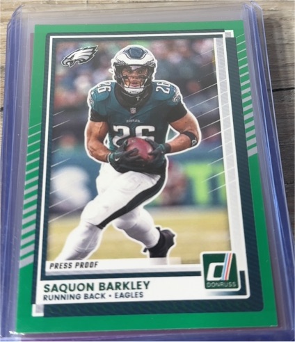 2025 Donruss #20 Saquon Barkley — front