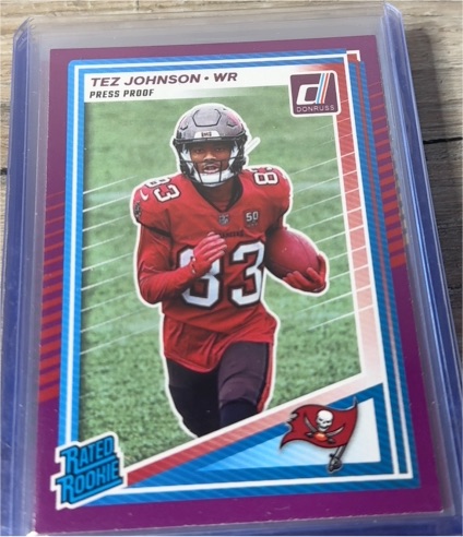 2025 Donruss #313 Tez Johnson — front