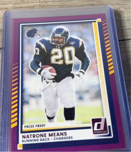 2025 Panini Donruss #288 Natrone Means — front