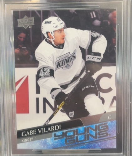 2020-21 Upper Deck Young Guns #215 Gabe Vilardi — front