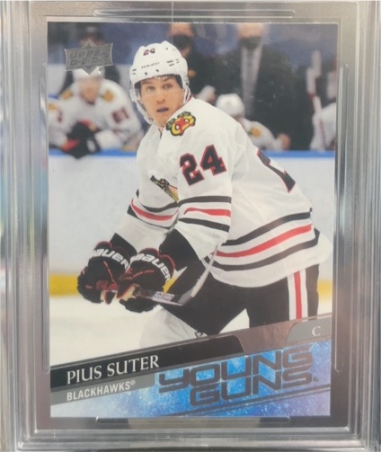 2020-21 Upper Deck #484 Pius Suter Young Guns — front