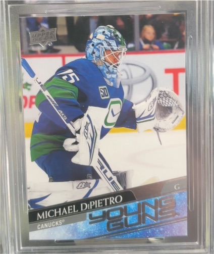 2020-21 Upper Deck #206 Michael DiPietro Young Guns — front